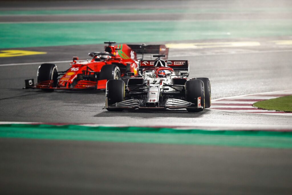 Raikkonen n’avait pas de rythme mais a pris du plaisir en course au Qatar