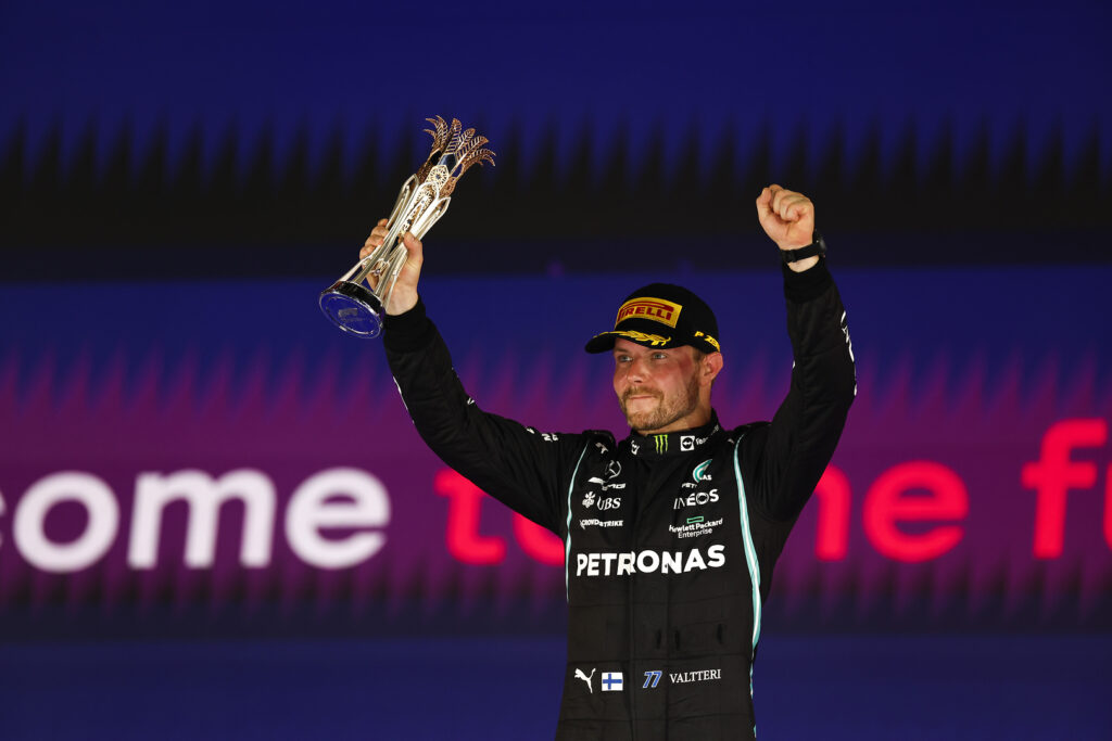 Bottas sur le podium pour sa 100e avec Mercedes