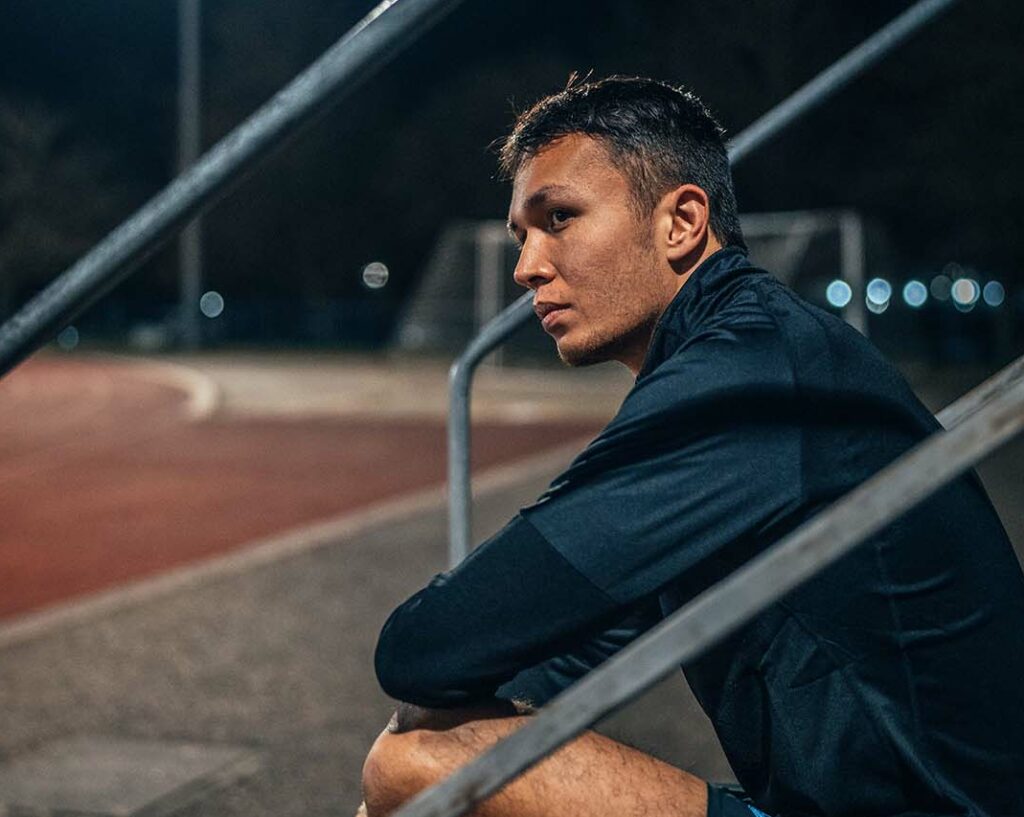 Albon a passé l’hiver à Los Angeles pour préparer son retour en F1