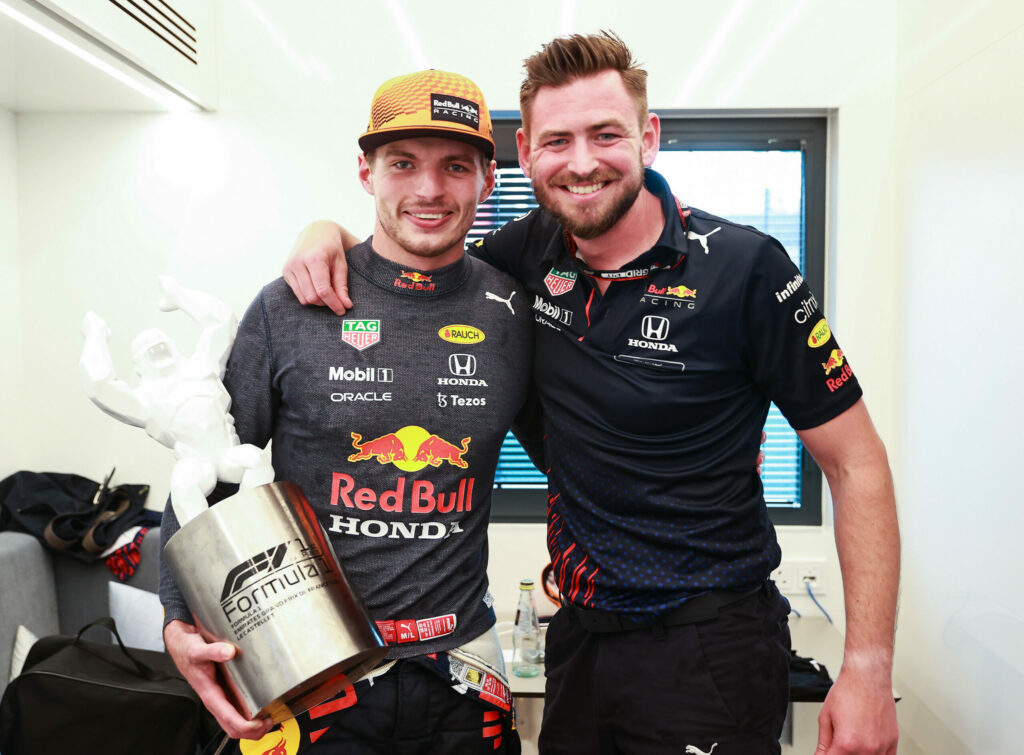 Bradley Scanes ne connaissait rien à la F1 avant de travailler avec Verstappen