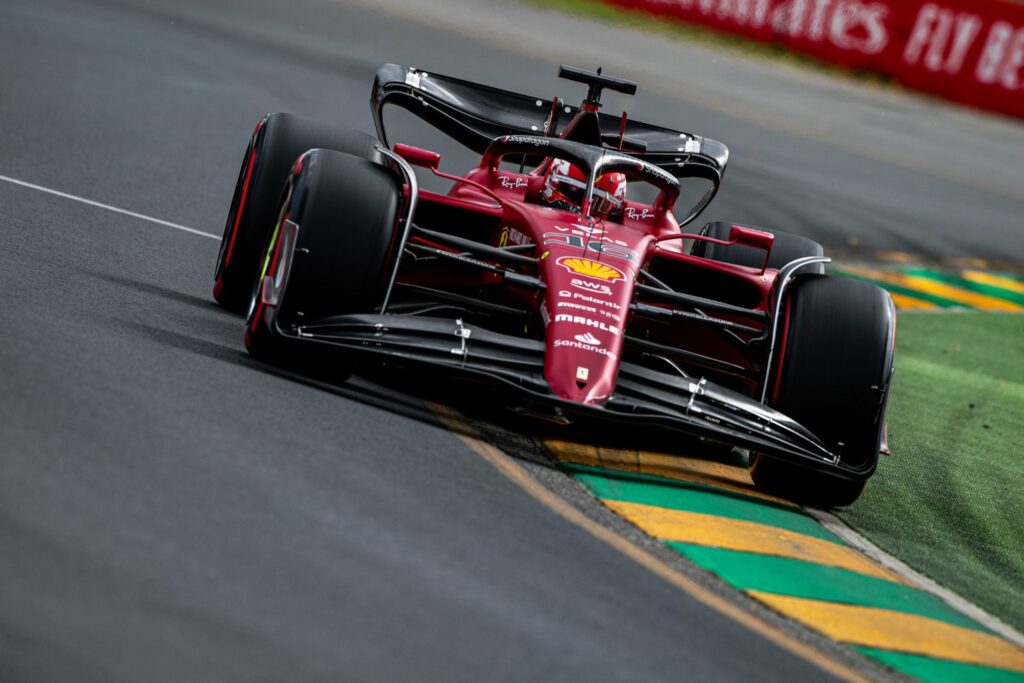 Charles Leclerc en pole sur la grille de départ en Australie