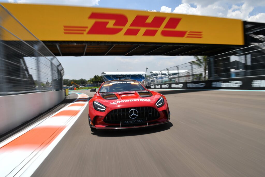 Vidéo : un tour embarqué à Miami avec la Safety Car de la F1