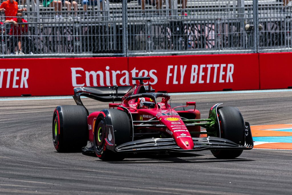 Charles Leclerc en pole position au GP F1 de Miami 2022