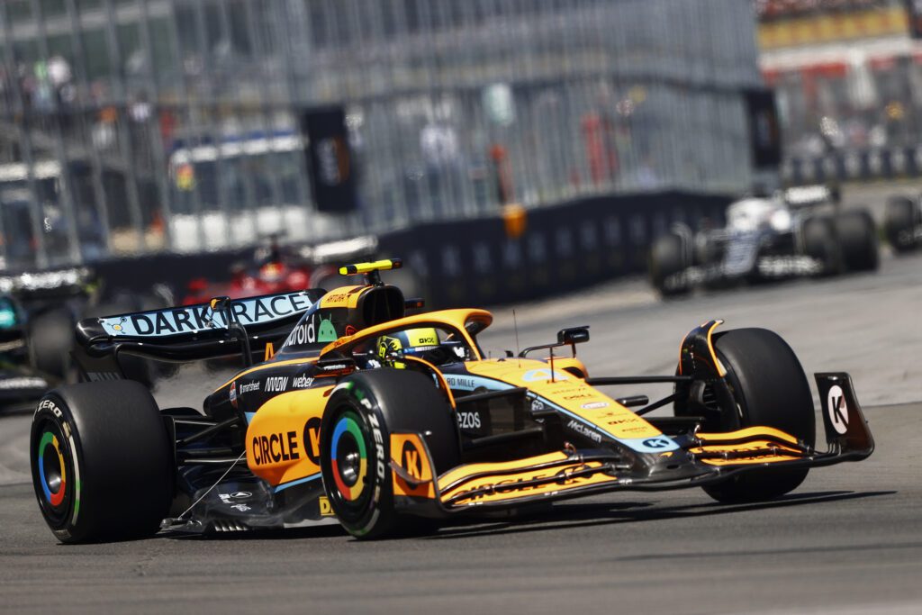 Le point de vue de Lando Norris sur le marsouinage