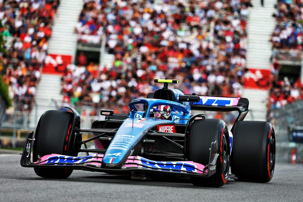 Alpine F1 a connu un vendredi « prolifique » à Montréal