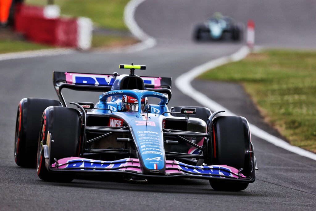 Ocon a dû jouer la sécurité avec le nouveau package d’Alpine ce vendredi