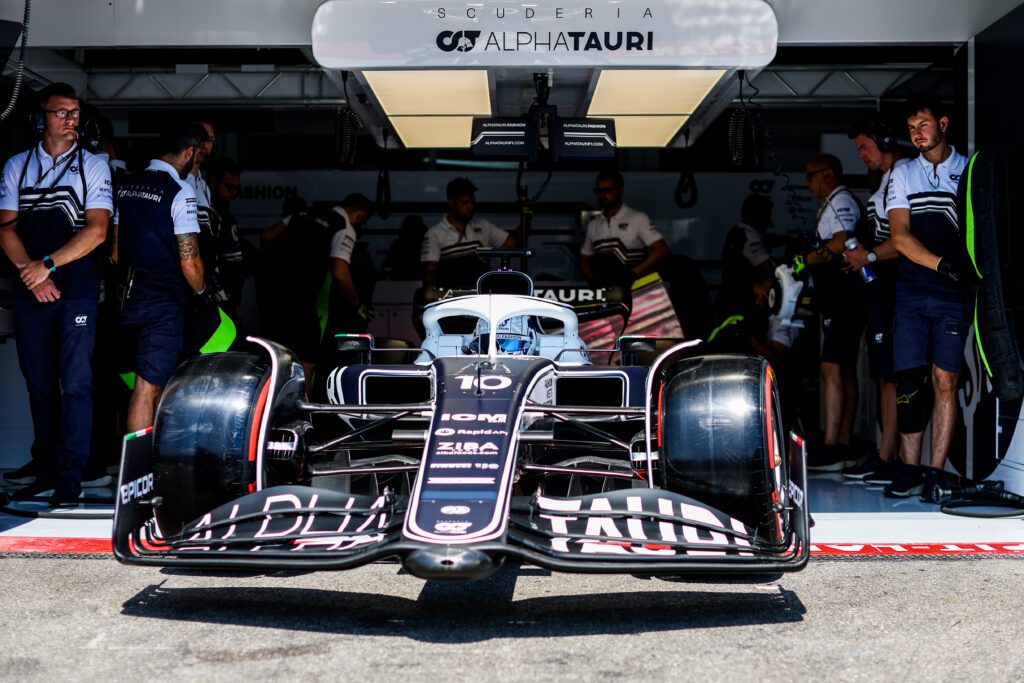 L’équipe AlphaTauri à l’amende au Grand Prix de France