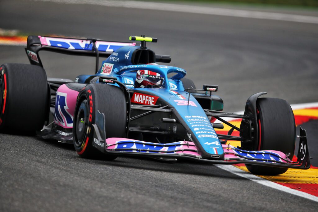 Un vendredi compliqué pour Esteban Ocon à Spa-Francorchamps