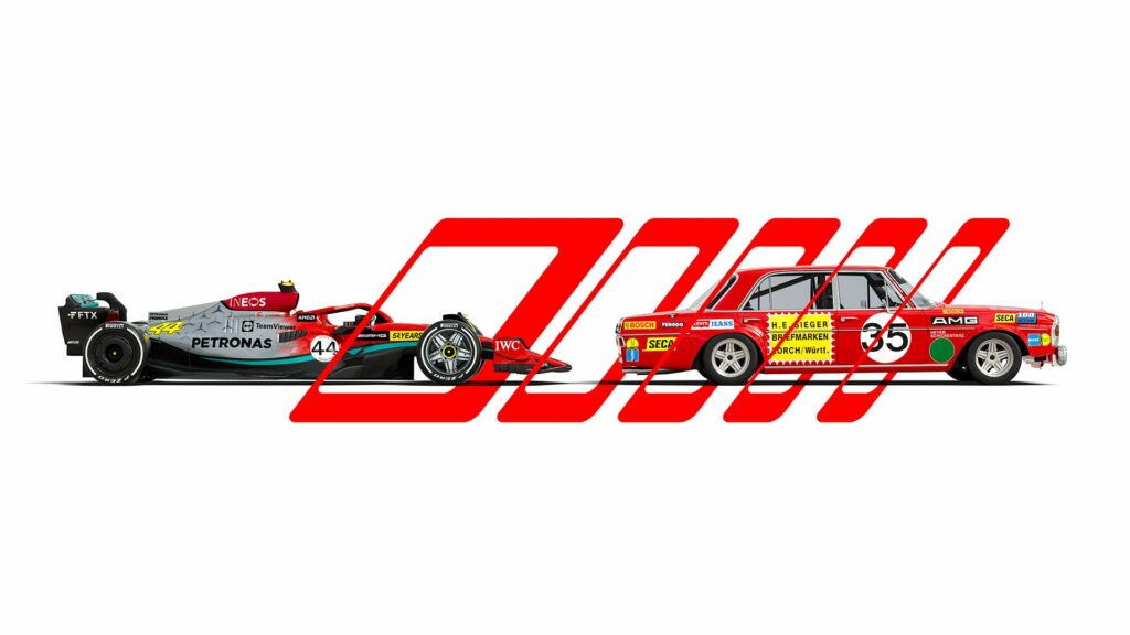 Mercedes célèbre l’anniversaire d’AMG avec une livrée spéciale à Spa