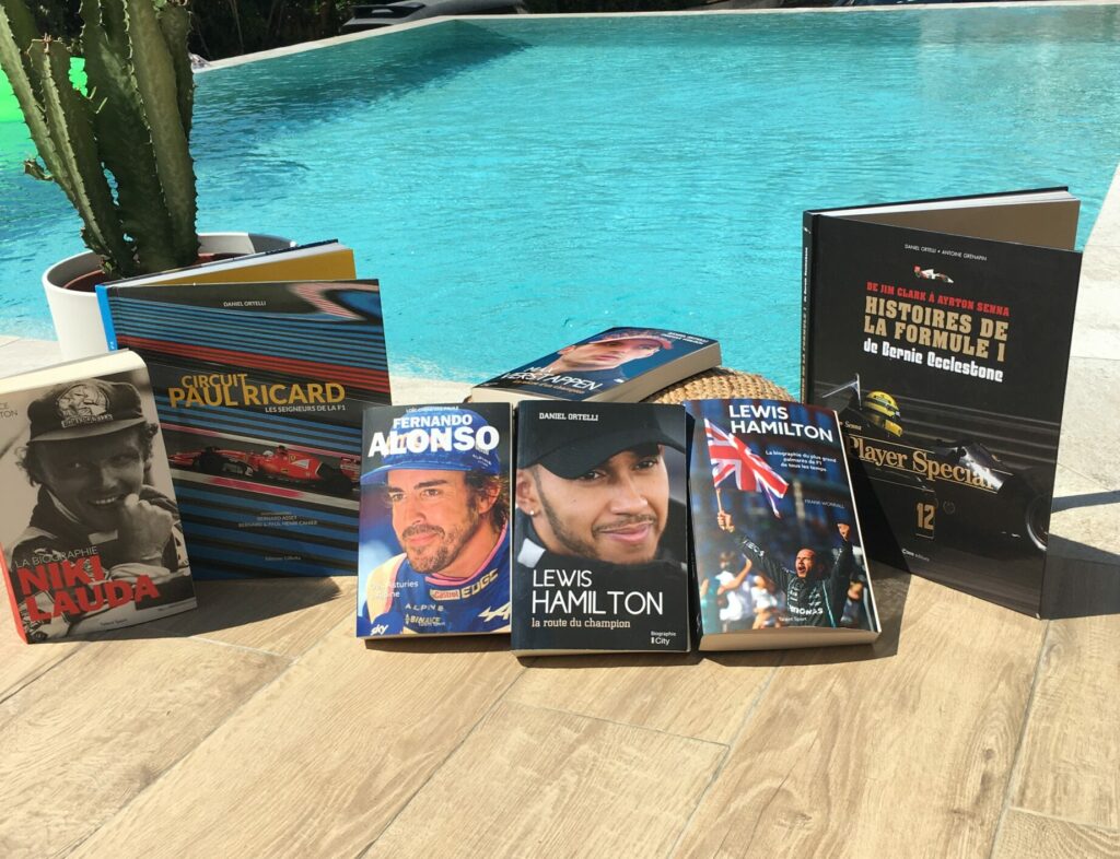 Les livres de F1 à lire au bord de la piscine cet été
