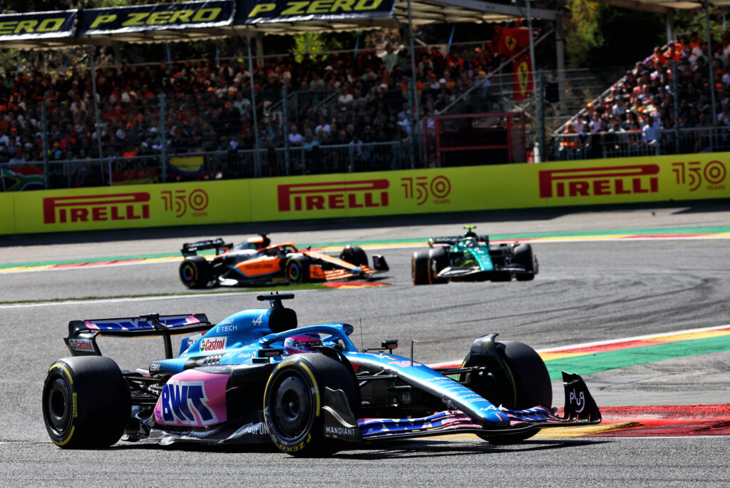 Alpine accentue son avance sur McLaren au championnat