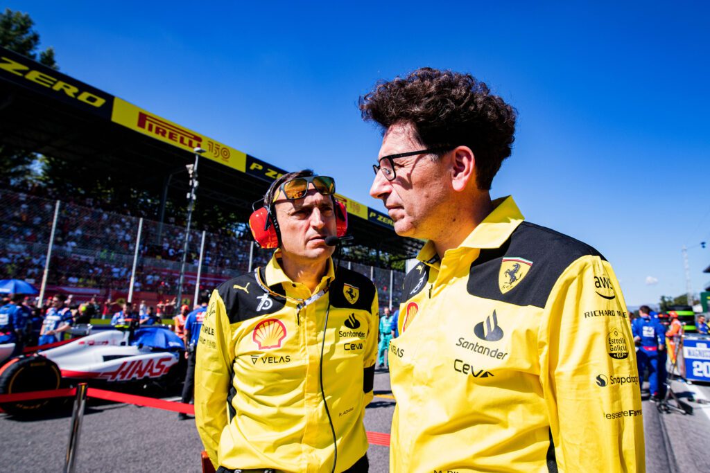 Mattia Binotto a constaté « un pas en avant » de Ferrari à Monza