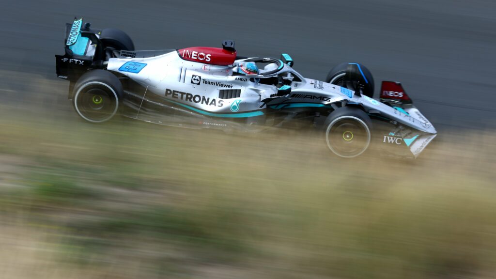 Zandvoort – EL1 : Russell mène un doublé Mercedes, Verstappen en panne