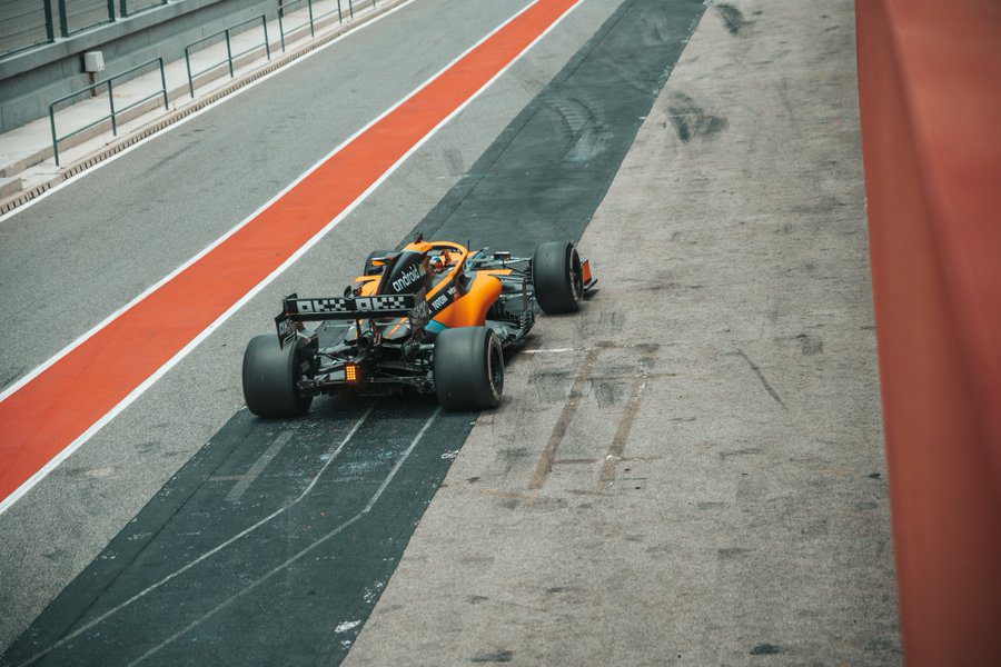 McLaren test Palou