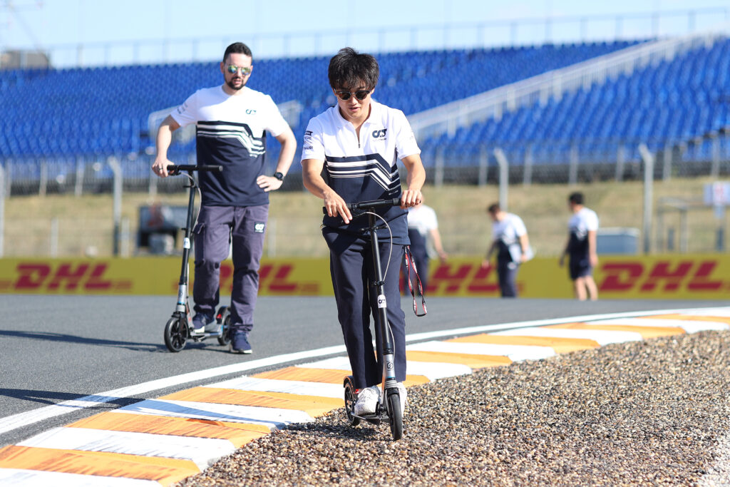 Un bac à gravier « anti projection installé à Zandvoort
