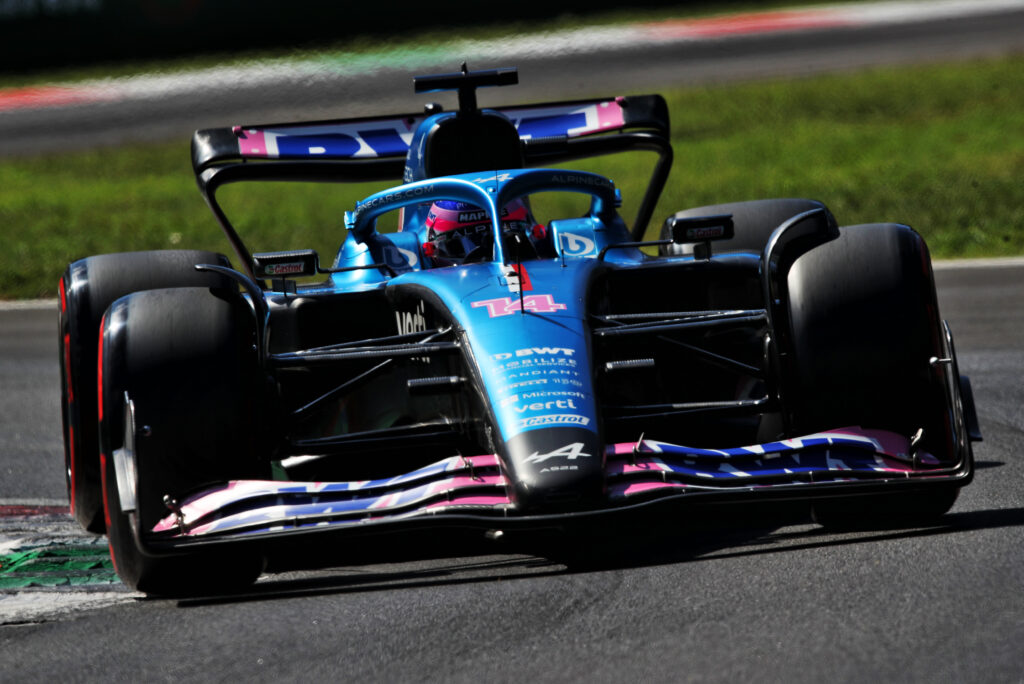 Une seule Alpine dans le top dix ce dimanche sur la grille à Monza