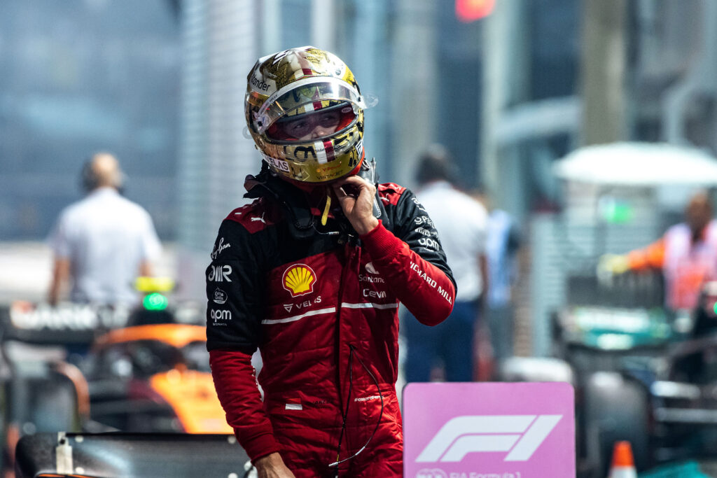Charles Leclerc a joué la prudence en fin de course à Singapour