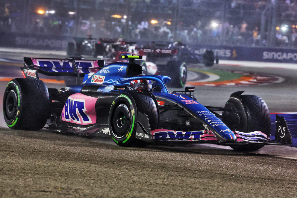 Alpine F1 perd très gros à Singapour ce dimanche