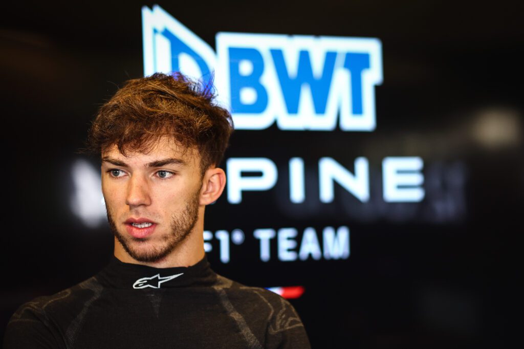 Gasly après son roulage avec l’Alpine : « C’est une voiture impressionnante »