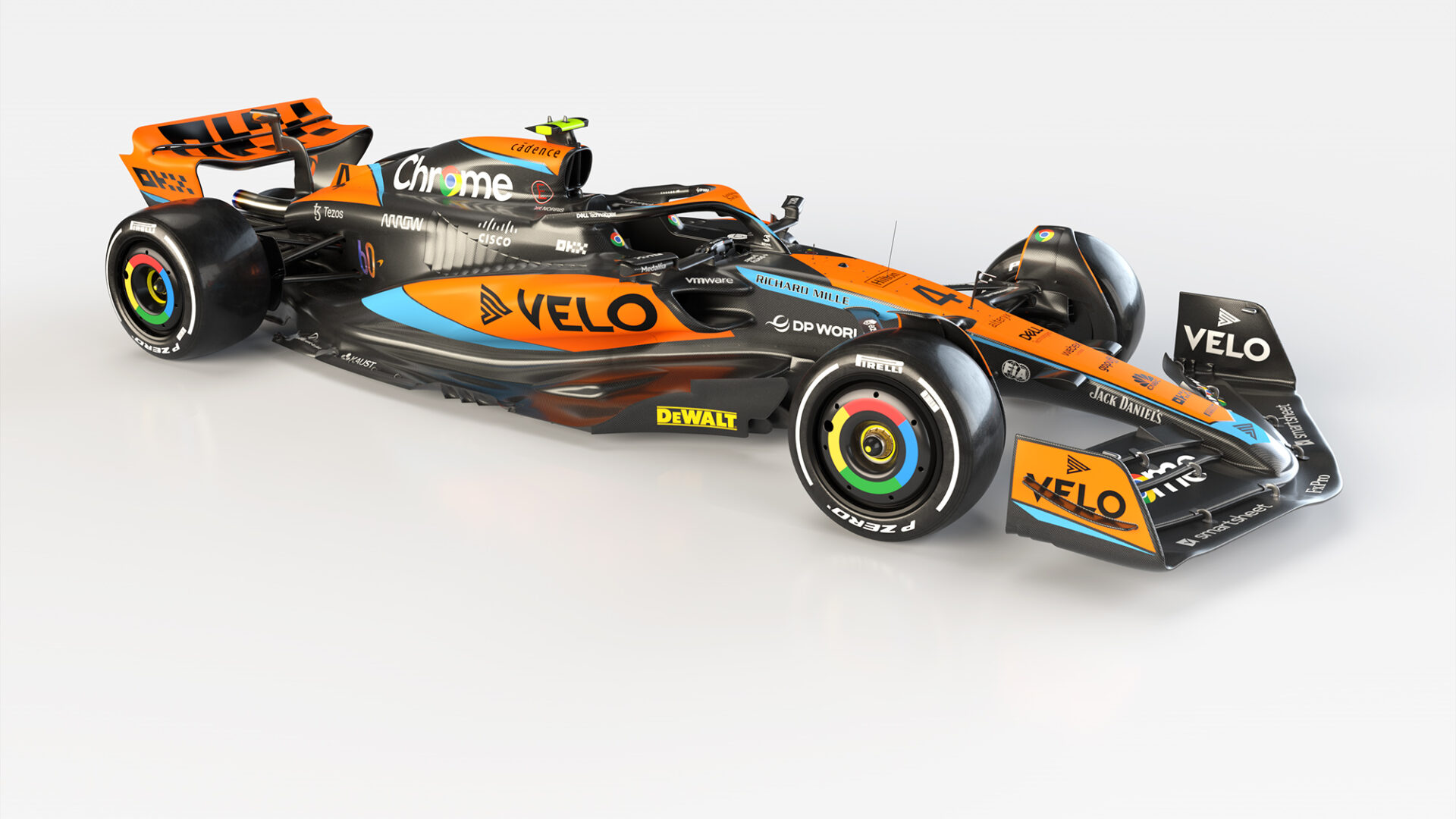 McLaren présente sa F1 2023, la MCL60
