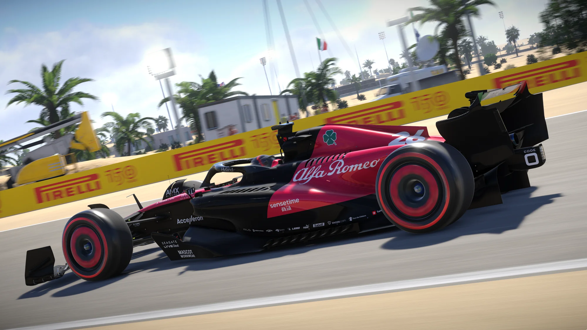 L’Alfa Romeo C43 disponible dans le jeu F1 22