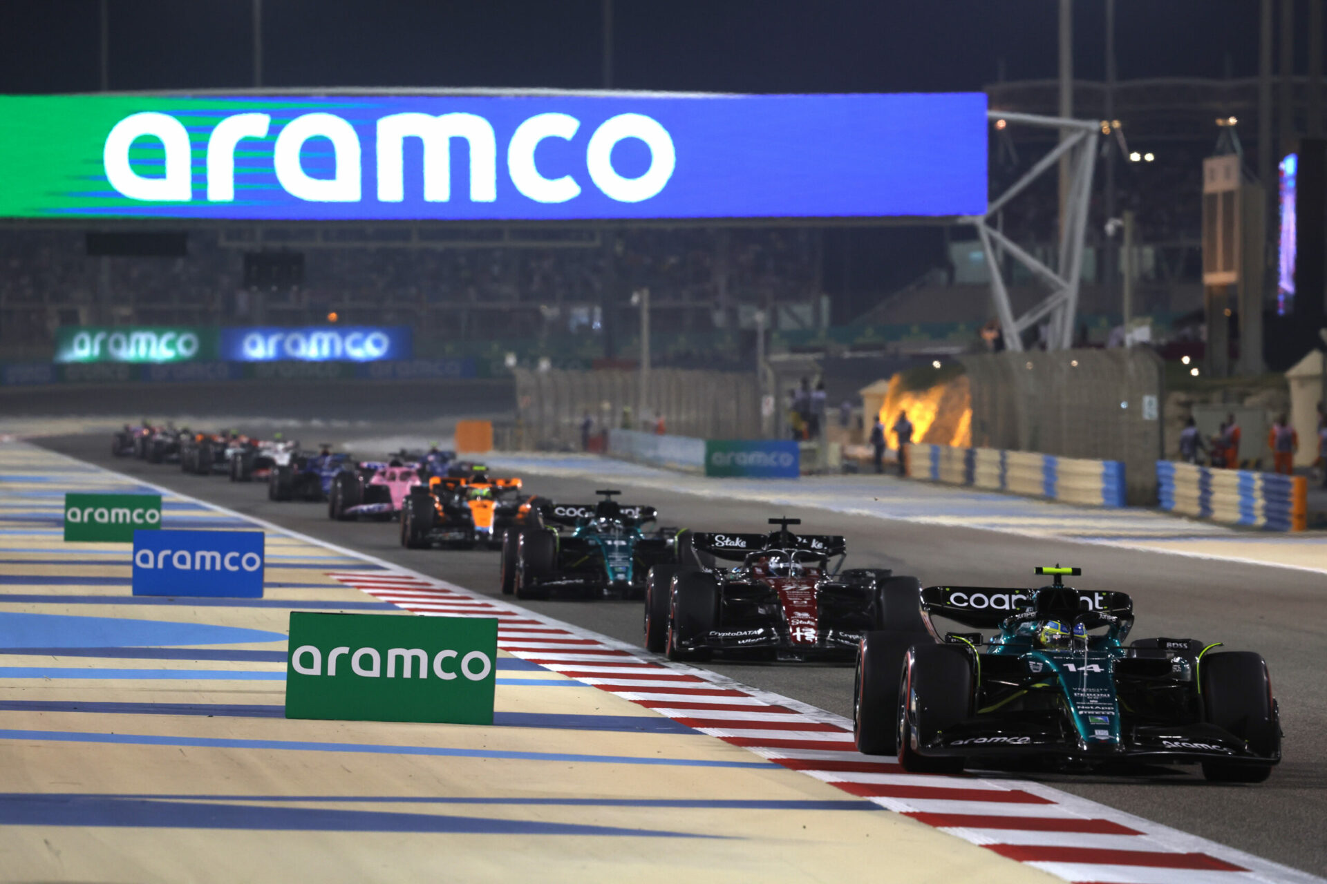 Vers un rapprochement entre Alpine F1 et Aramco ?