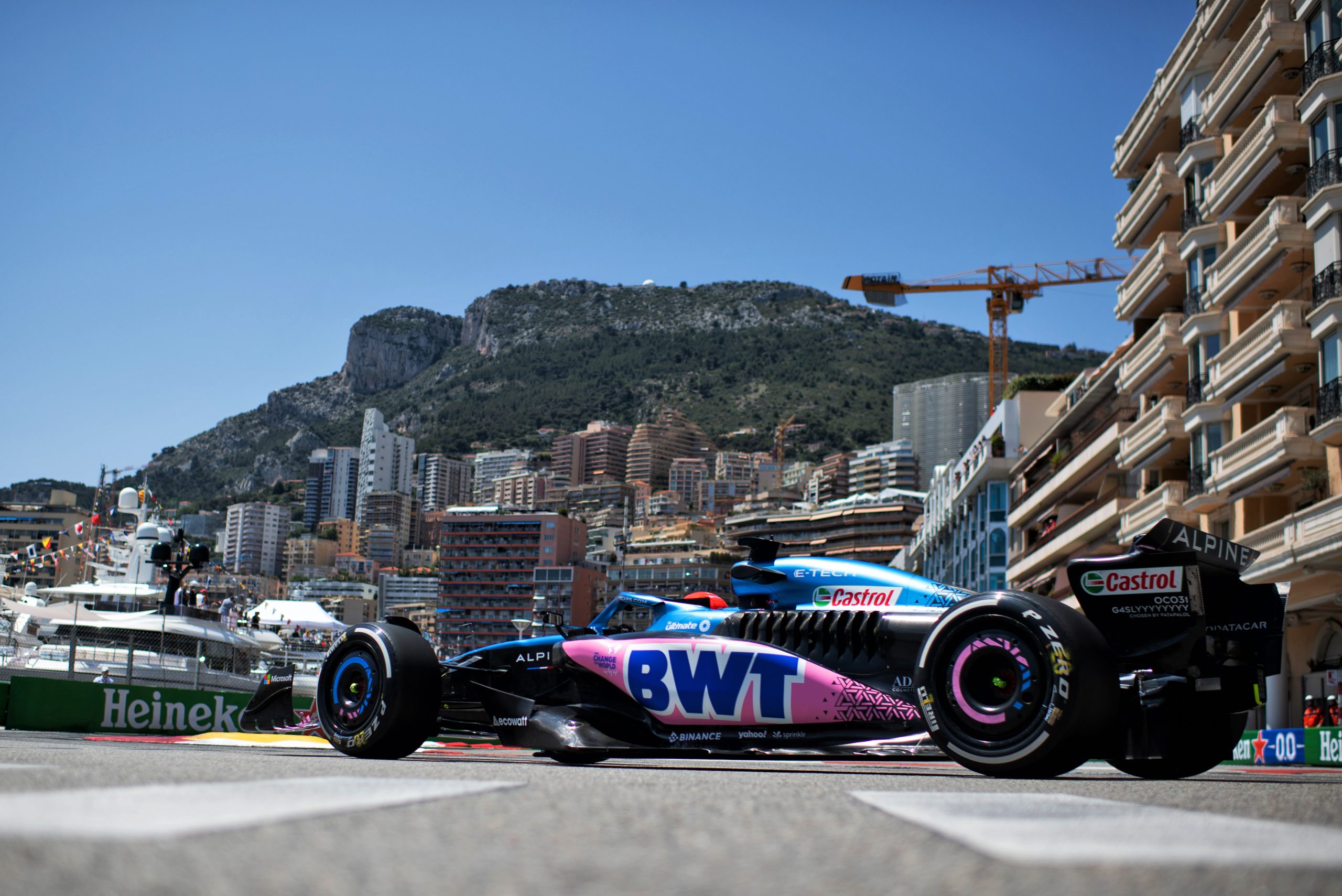 Alpine avec des pontons inédits sur sa F1 à Monaco