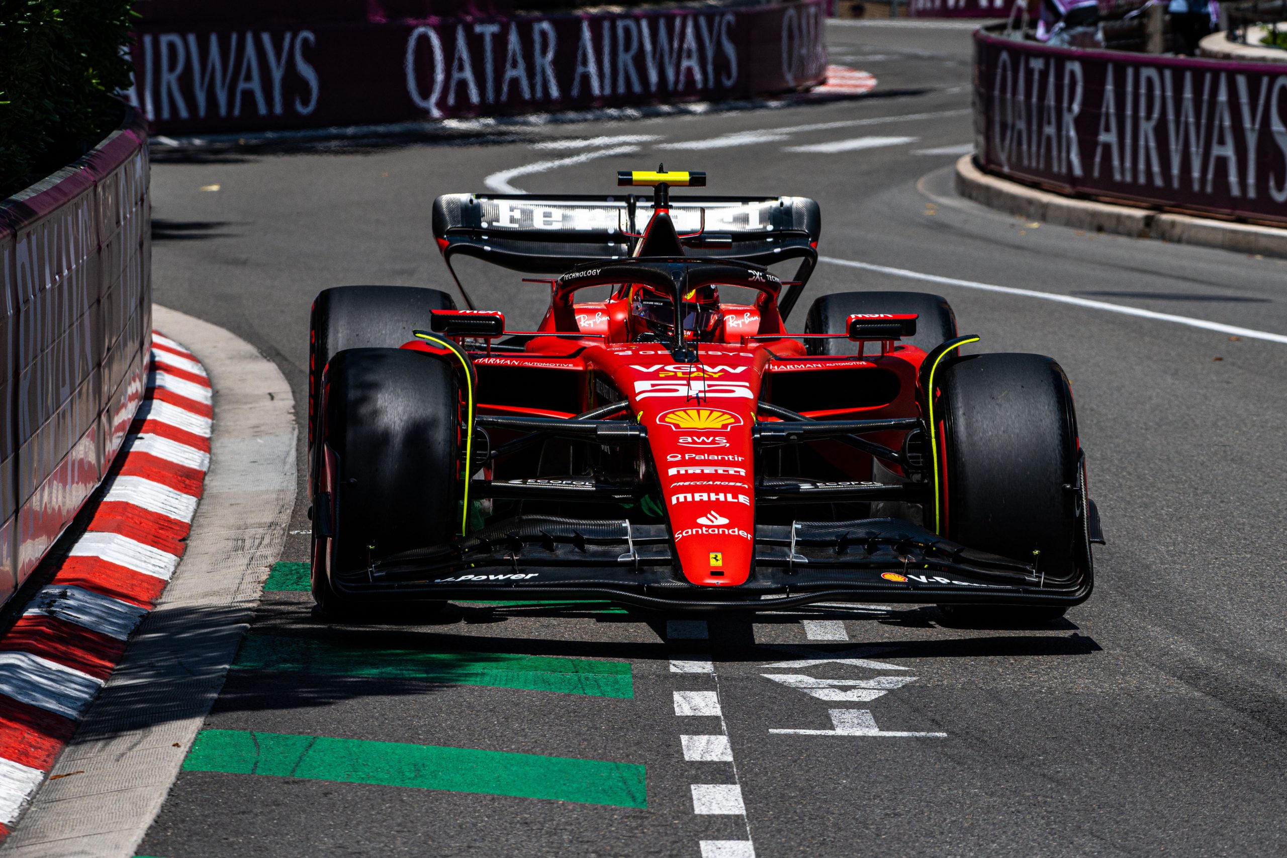 ferrari carlos sainz monaco