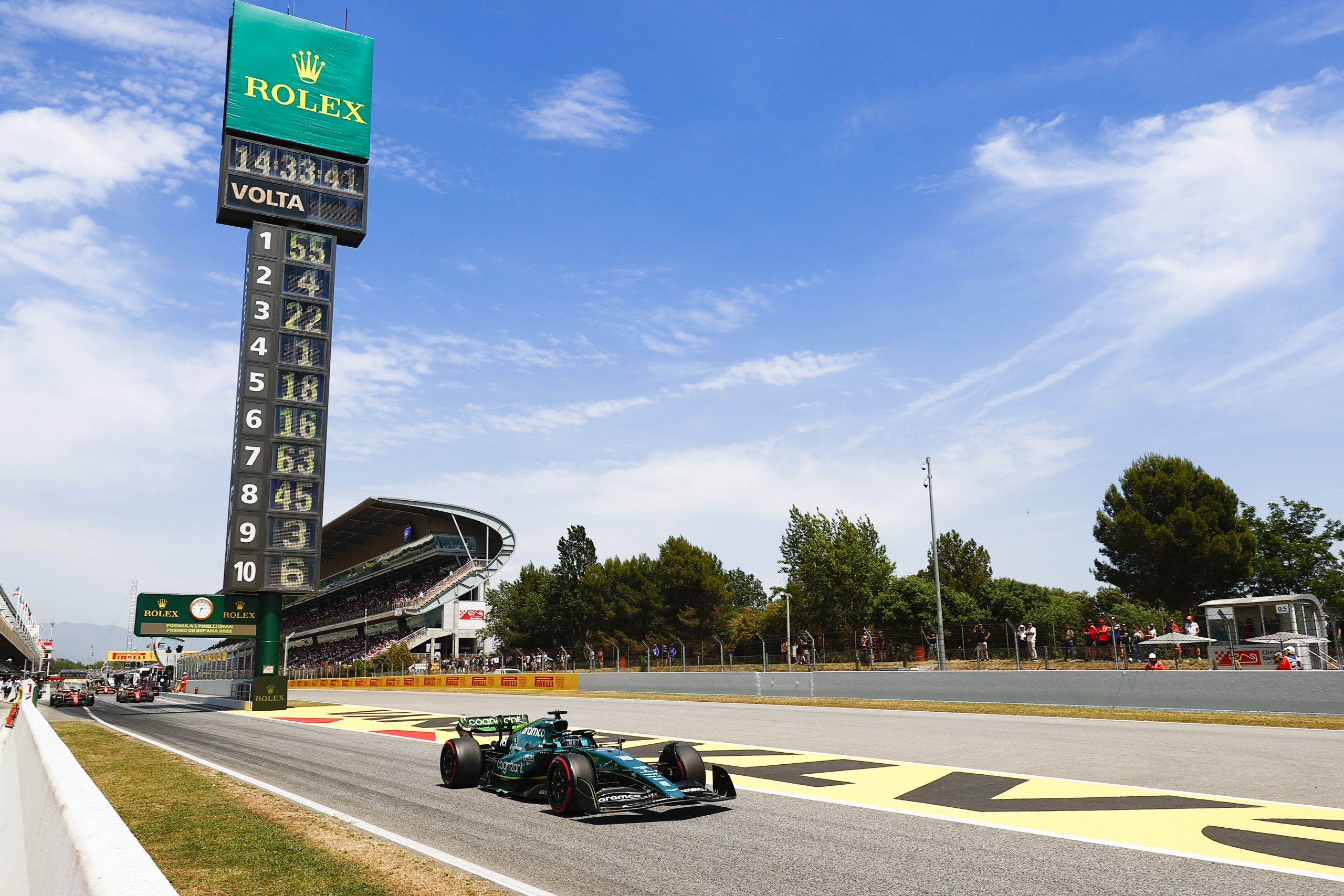 circuit de Barcelone en Espagne