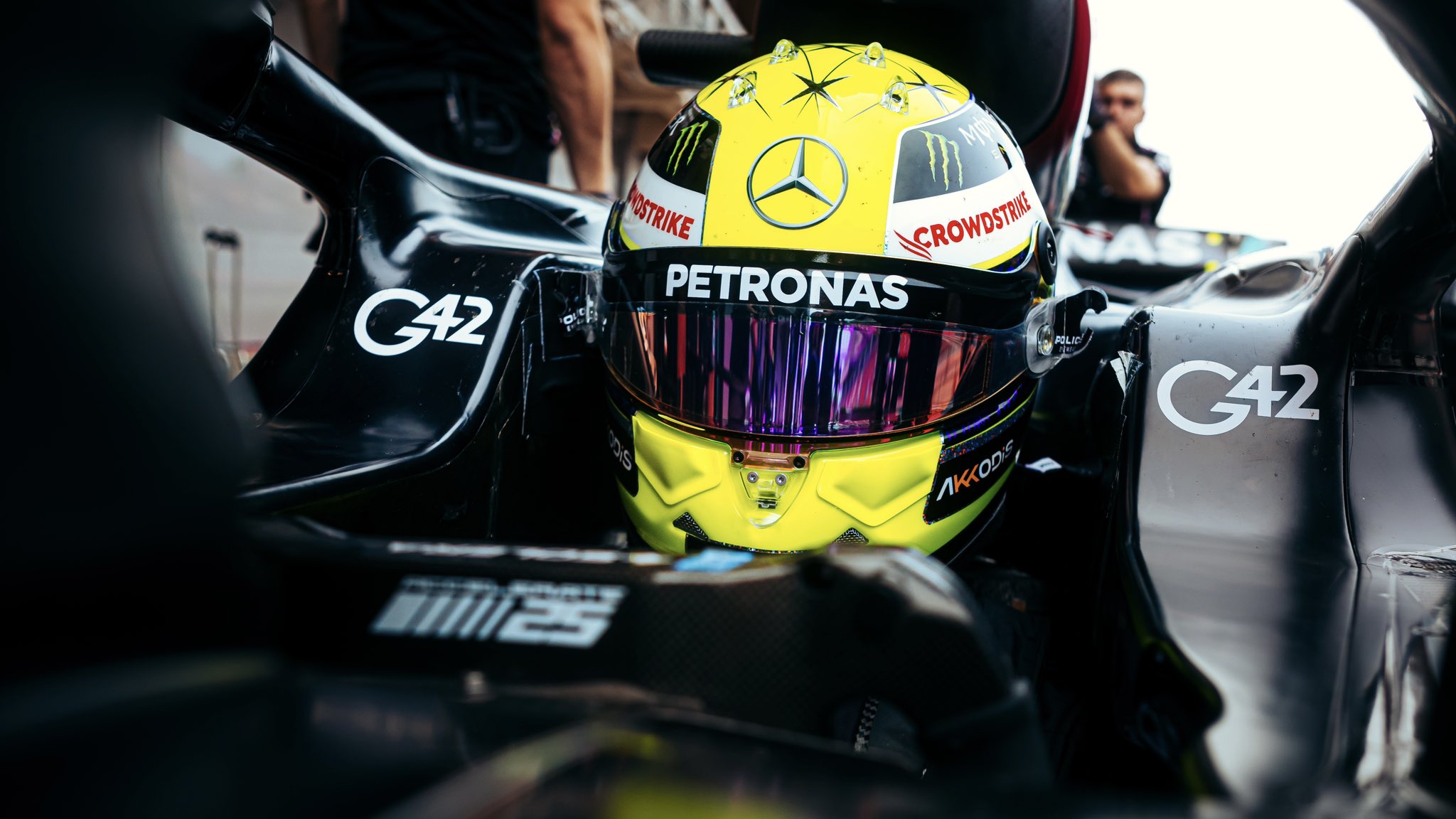 Schumacher au volant de la Mercedes W14 : « C’était génial ! »