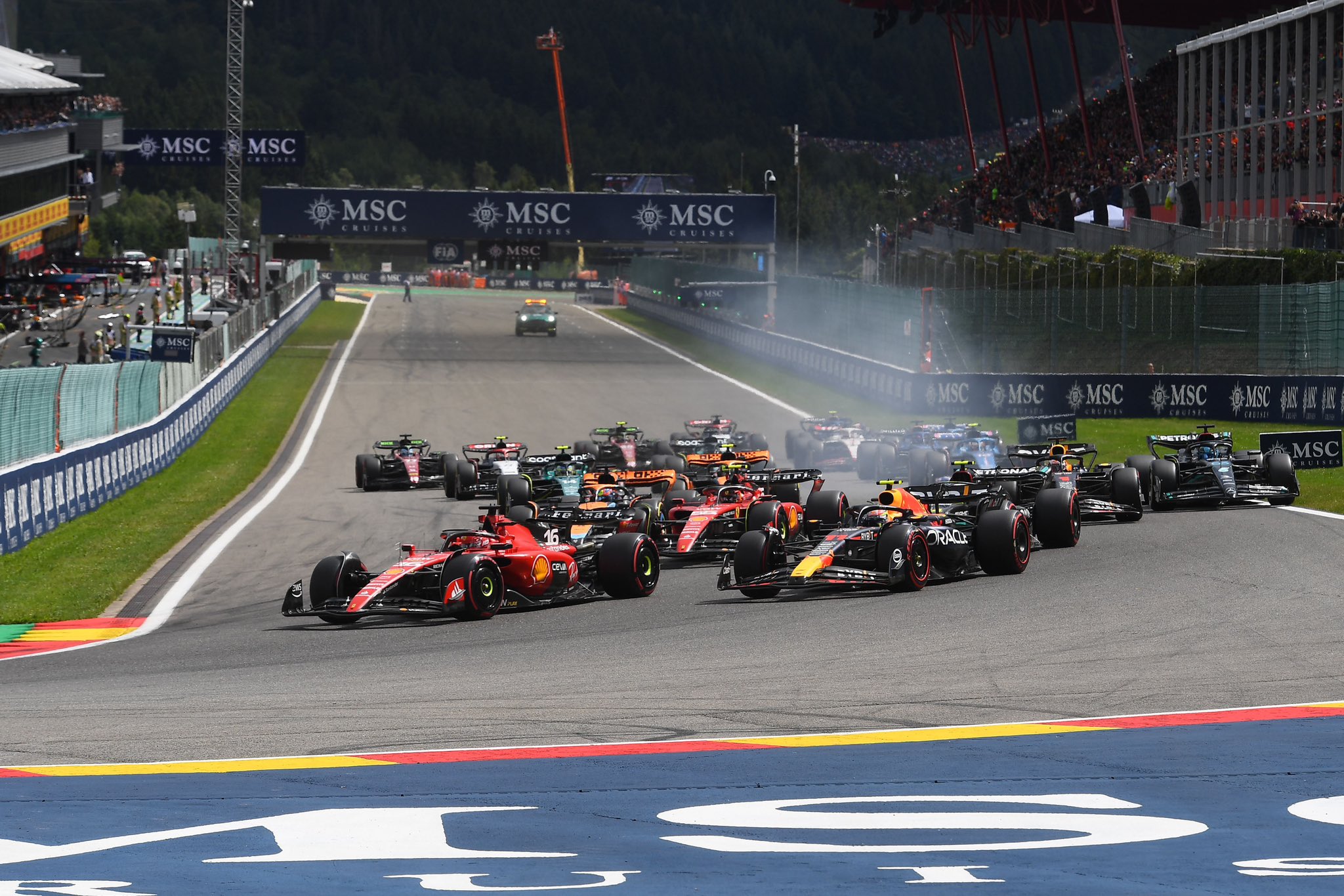 Quand est programmé le prochain Grand Prix de F1 ? (Belgique)