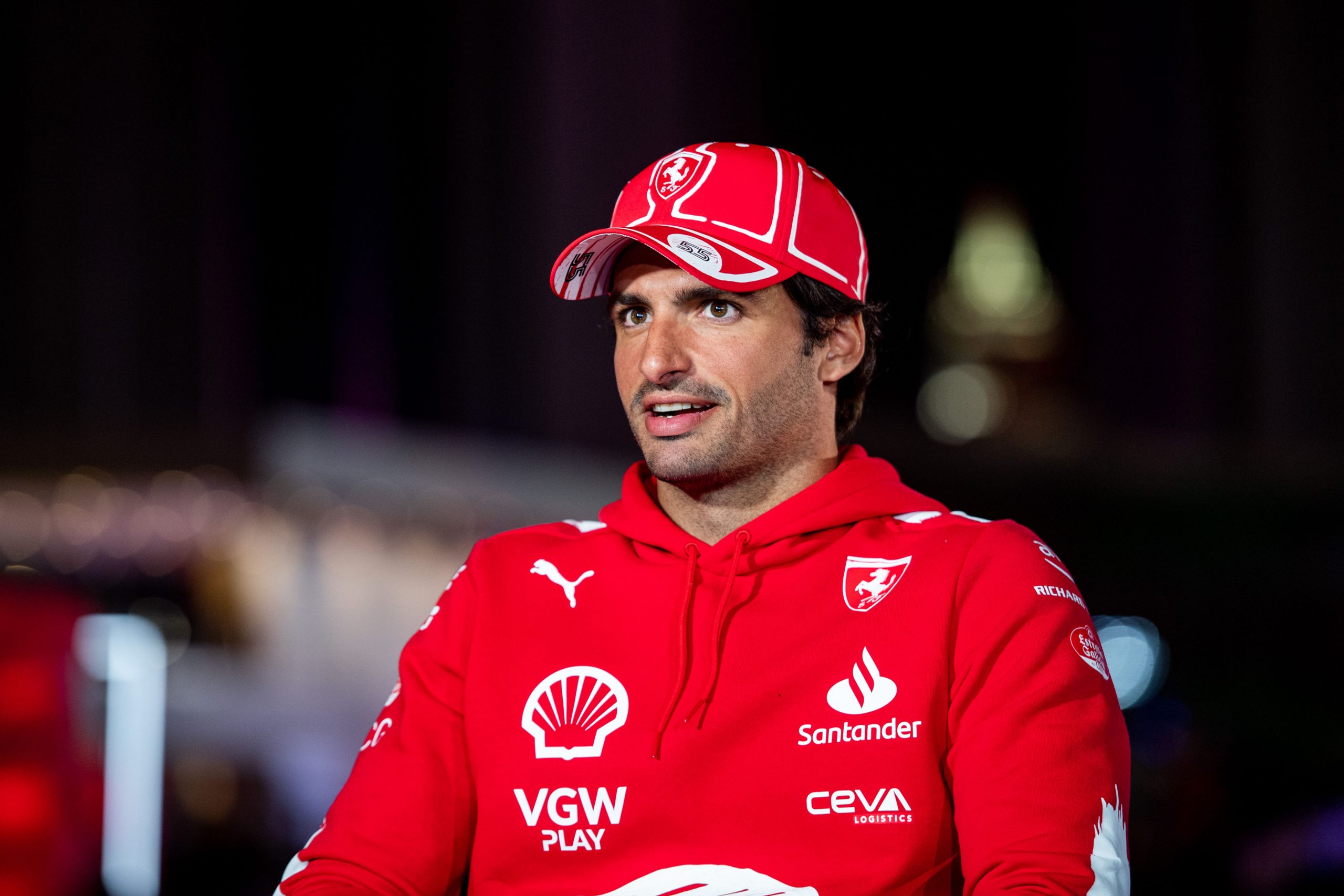 Carlos Sainz Ferrari Las Vegas
