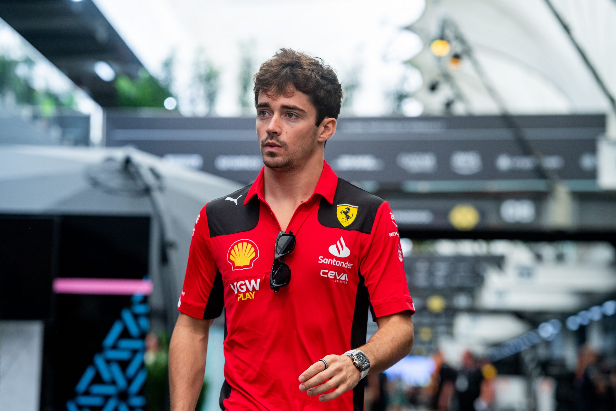 Charles Leclerc Ferrari F1