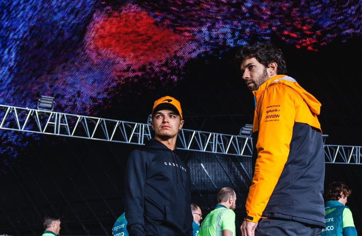 Lando Norris F1 Las Vegas