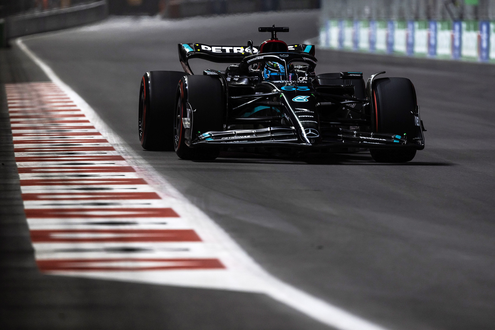 George Russell Mercedes Las Vegas