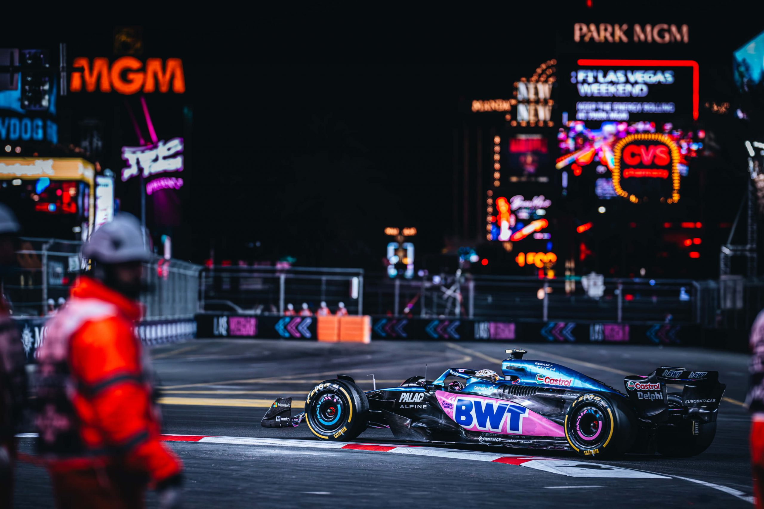 Pierre Gasly a perdu gros à cause du graining sur ses pneus à Las Vegas