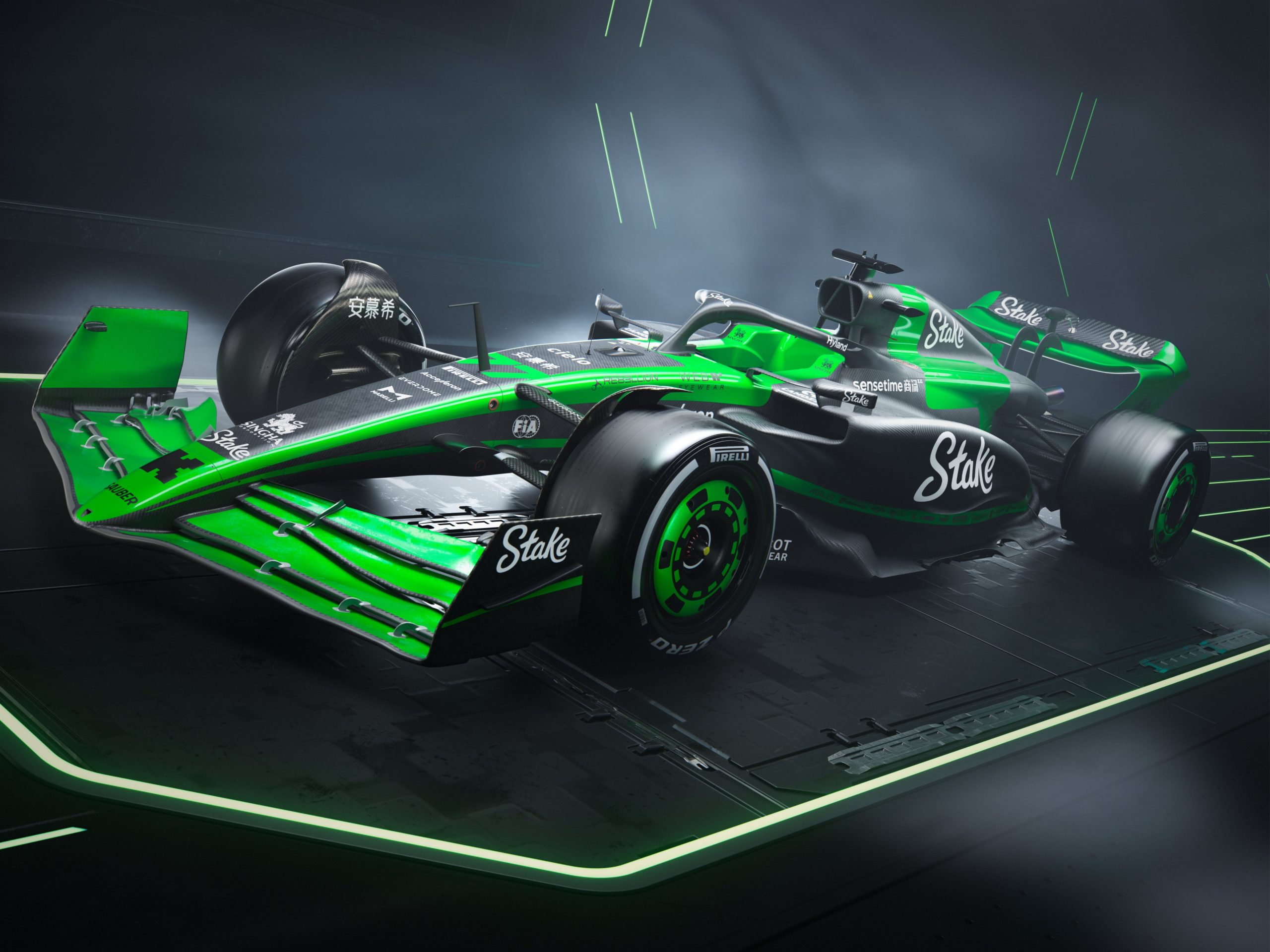 Stake F1 Team dévoile les premières images de sa monoplace 2024