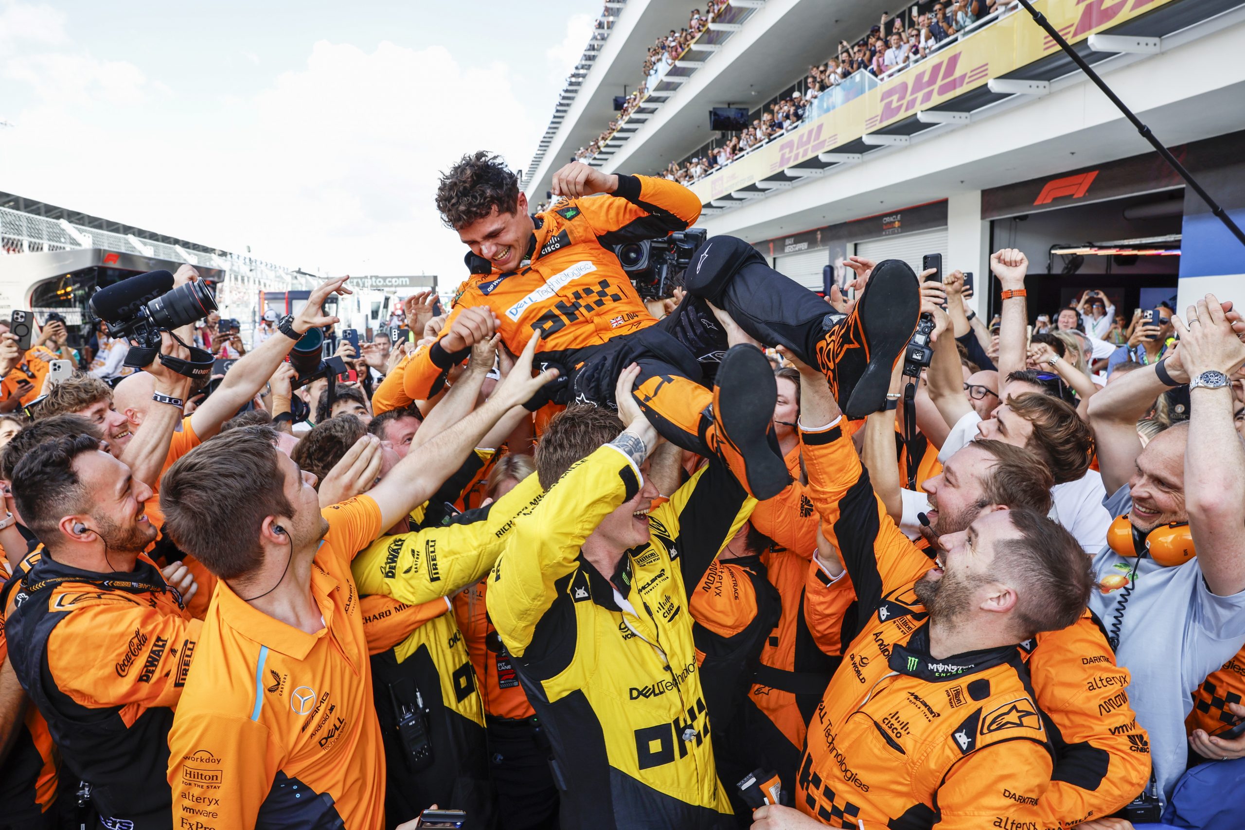 Donald Trump pense avoir porté chance à Norris à Miami