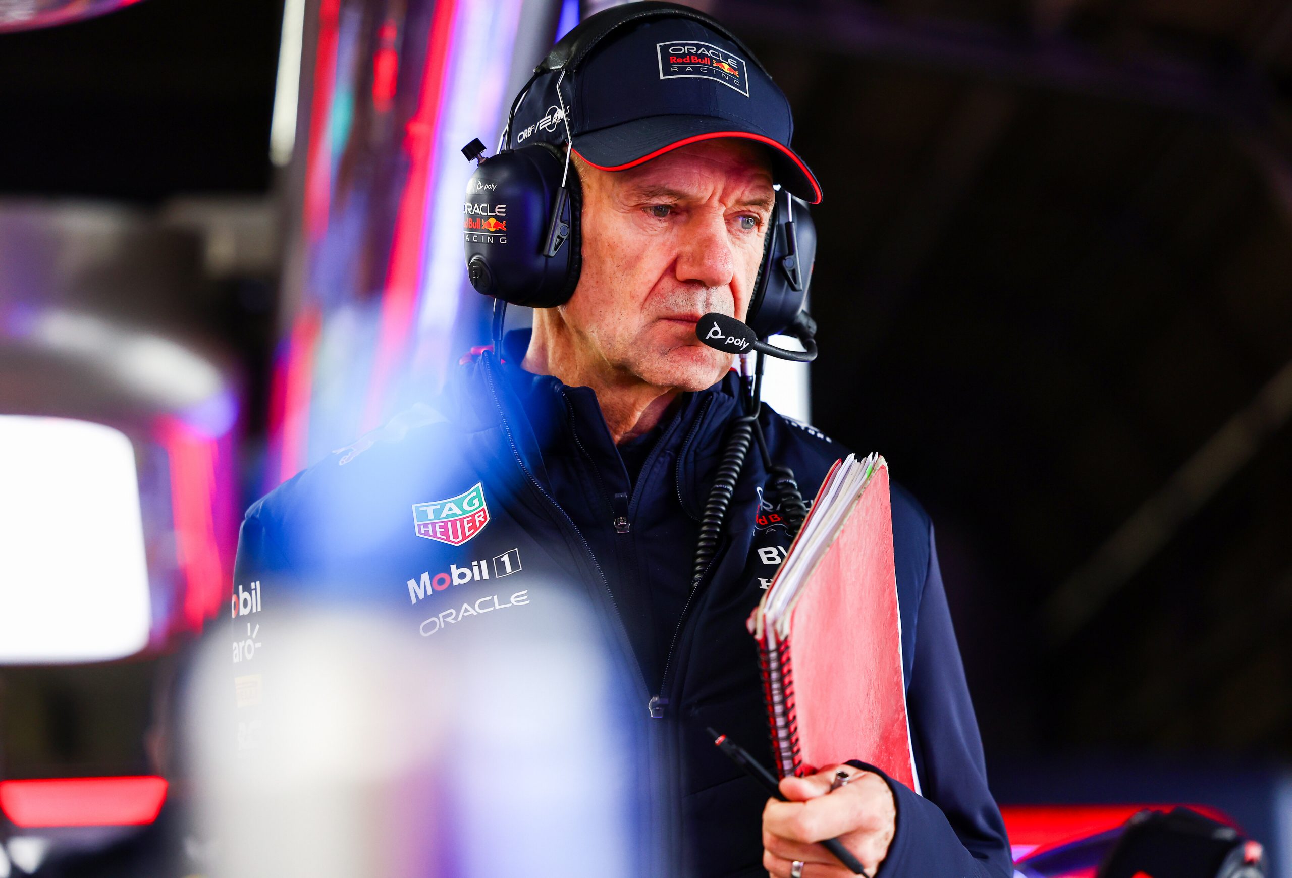 Officiel : Adrian Newey va quitter Red Bull Racing