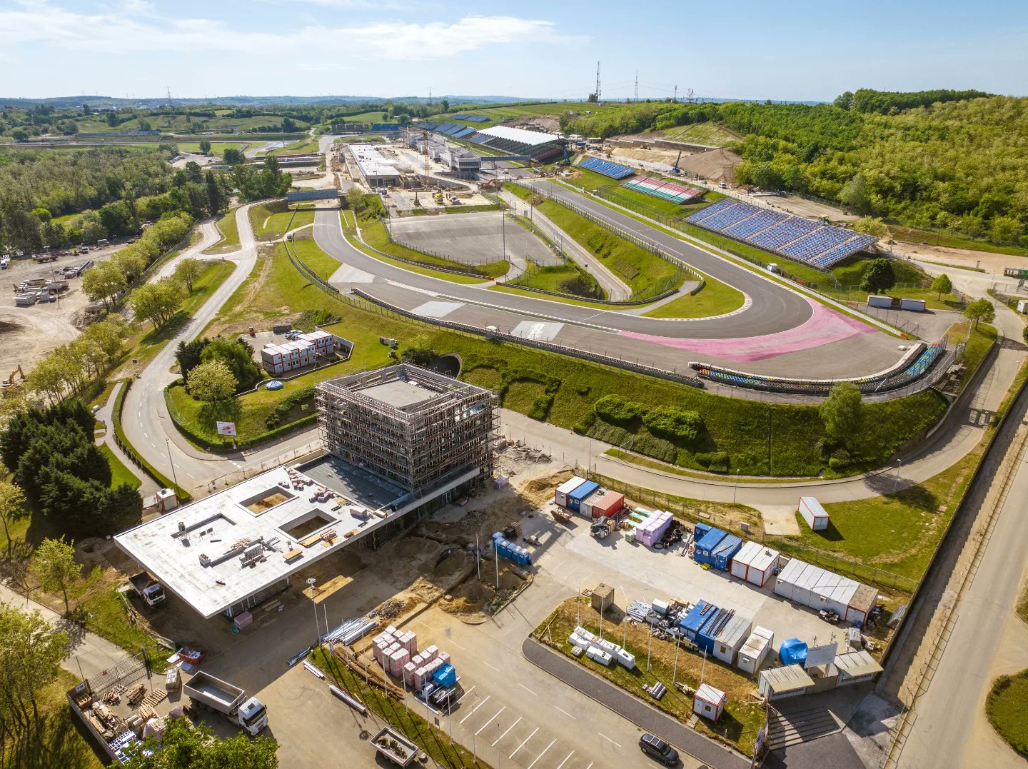 Première phase de rénovation terminée au Hungaroring de Budapest