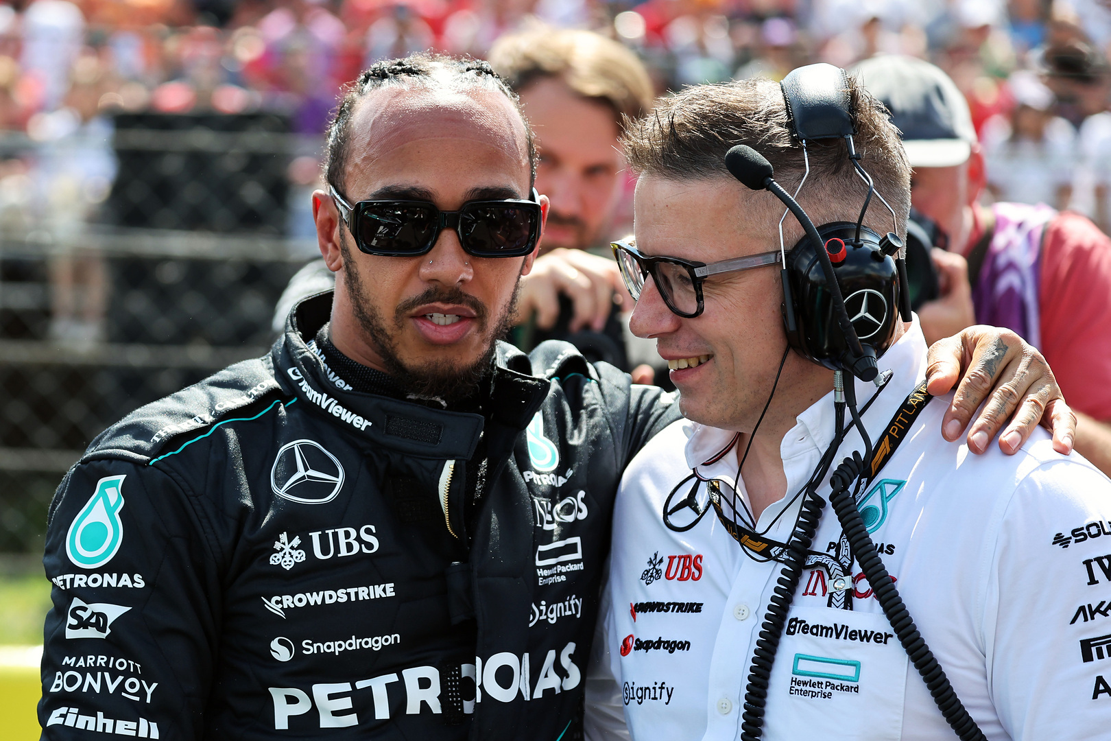 Lewis Hamilton et « Bono » ne travailleront pas ensemble chez Ferrari