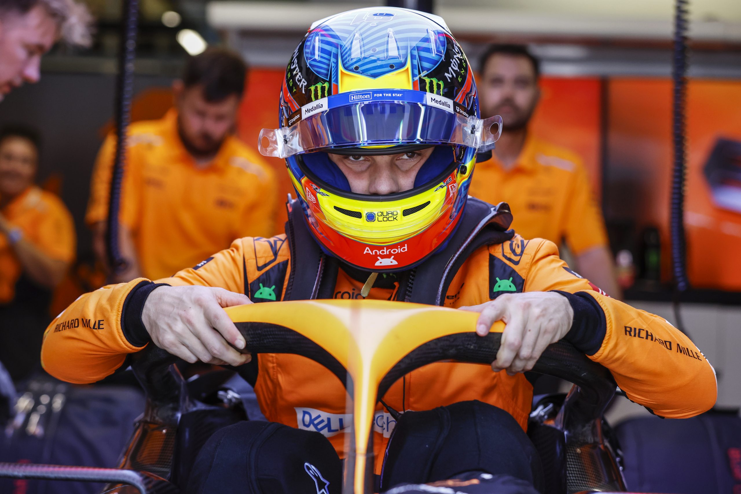 Norris ne pourra pas compter sur Piastri, 17e sur la grille