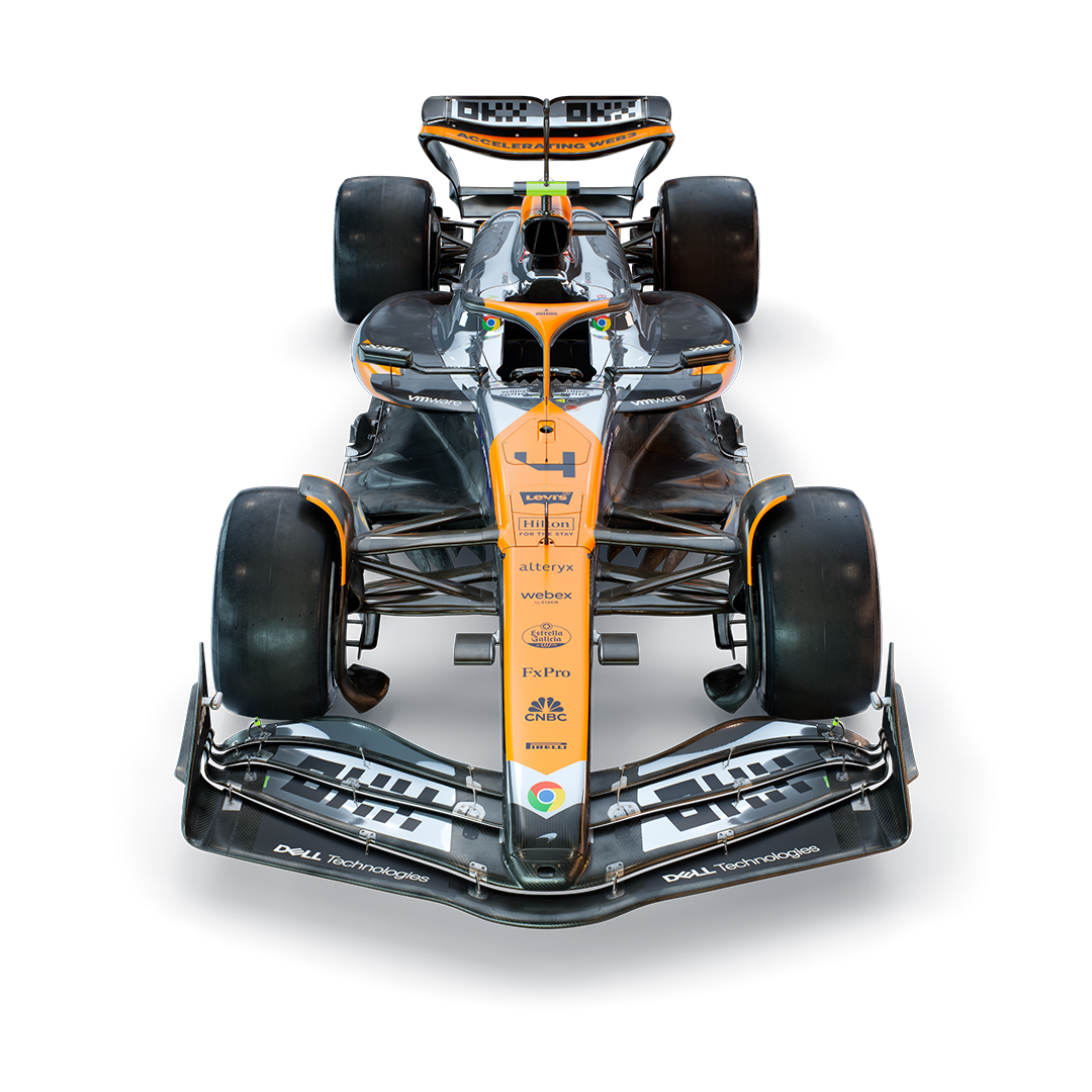 La livrée McLaren Chrome pour le Grand Prix des États-Unis 2024 à Austin - ©️ McLaren