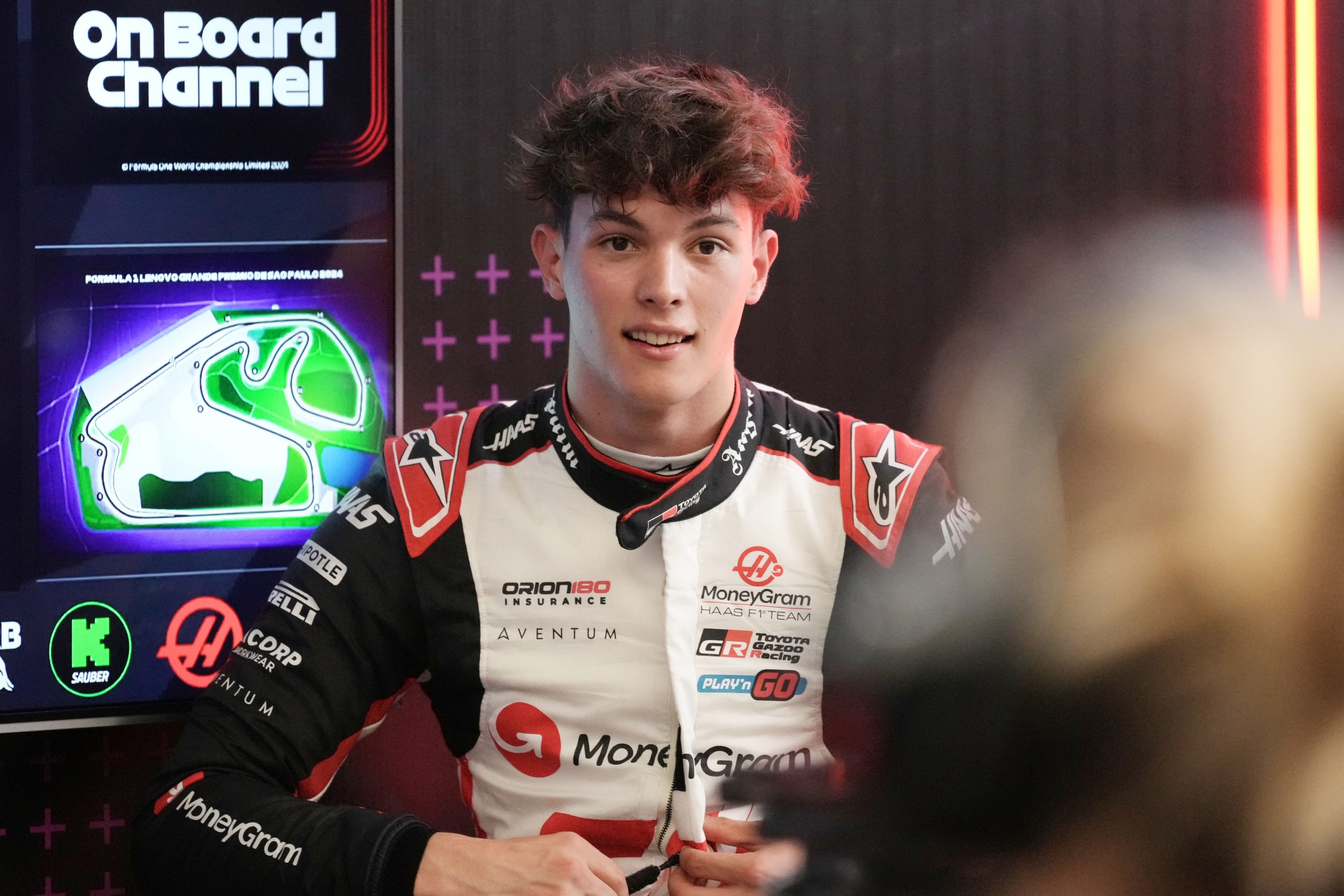 Oliver Bearman va disputer tout le week-end au Brésil au volant de la Haas