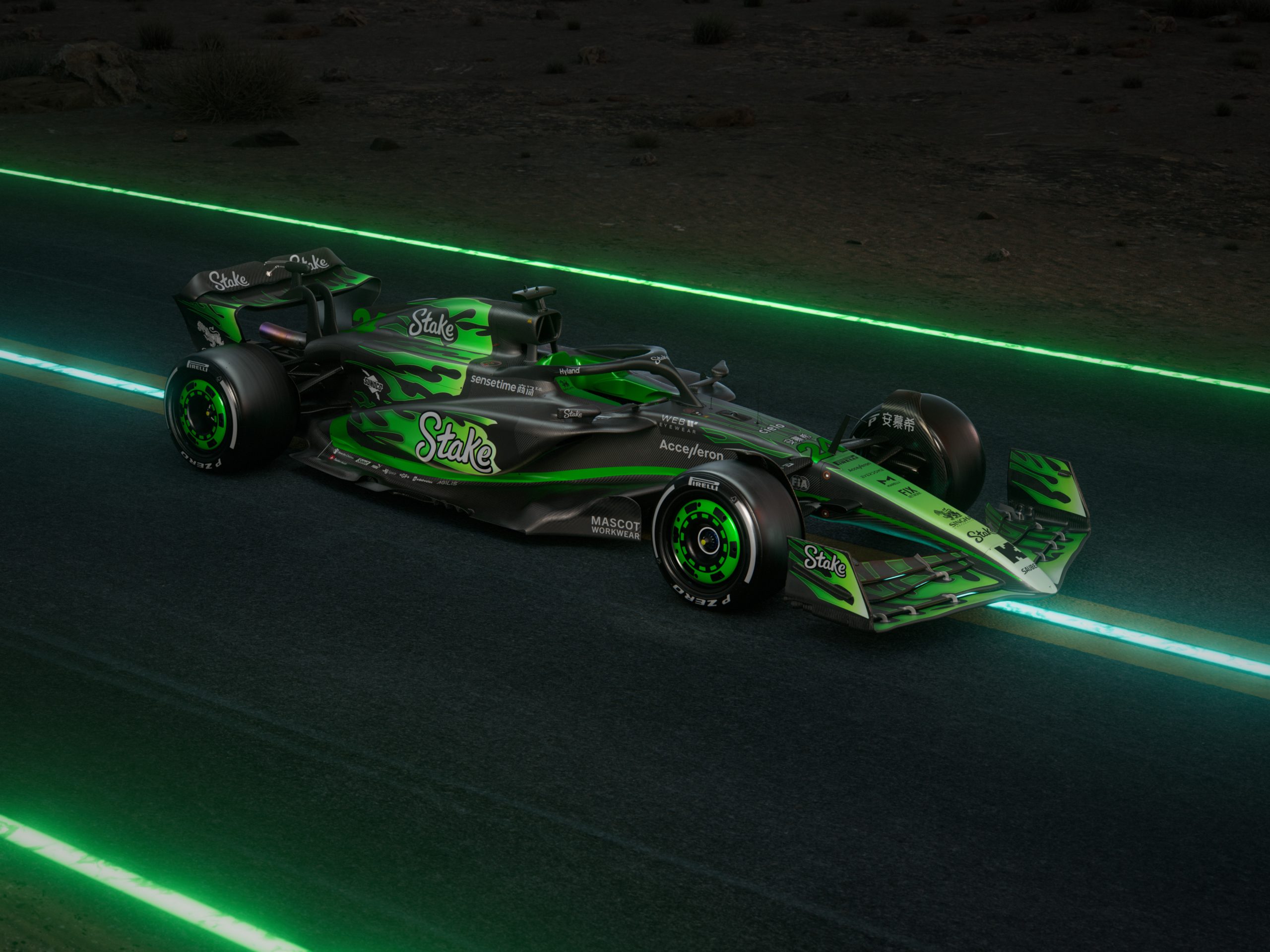 Photos – Sauber présente une livrée spéciale pour le GP F1 de Las Vegas 