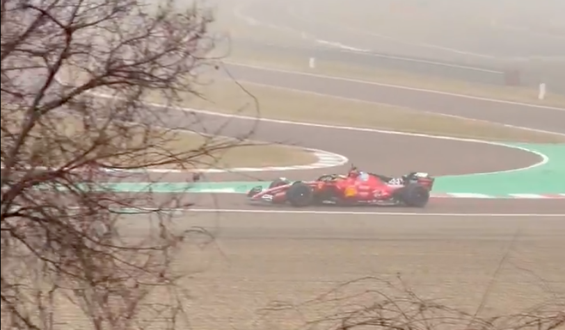 Lewis Hamilton a effectué son premier roulage avec une Ferrari à Fiorano