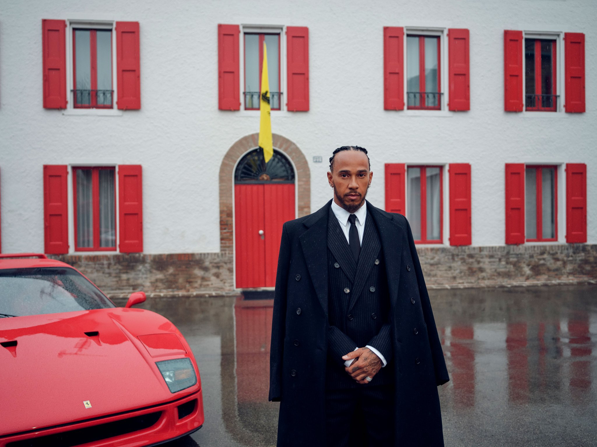 Voici la première photo de Lewis Hamilton chez Ferrari