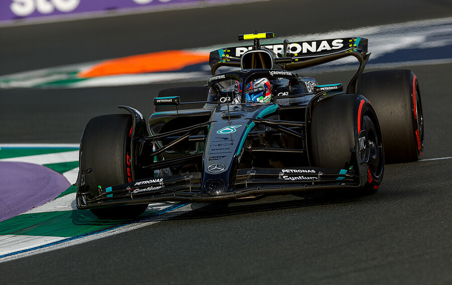 Andrea Kimi Antonelli (Mercedes) en Arabie Saoudite