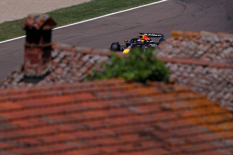 Max Verstappen à Imola