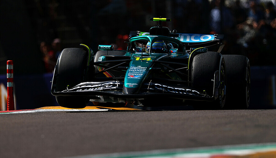 Fernando Alonso à Imola